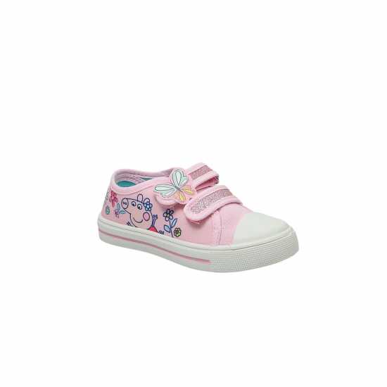 Ниски Маратонки Peppa Pig Canvas Low Trainers Kids  