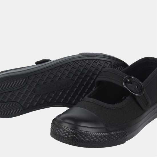 Soulcal Kids' Canvas Hook And Loop Trainers  