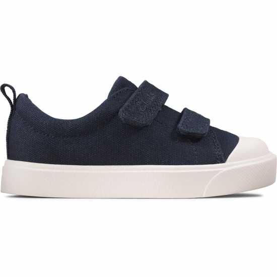 Clarks City Bright Sneakers Тъмносин плат Детски платненки и гуменки