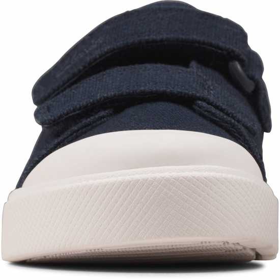 Clarks City Bright Sneakers Тъмносин плат Детски платненки и гуменки