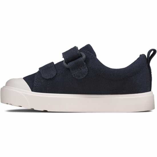 Clarks City Bright Sneakers Тъмносин плат Детски платненки и гуменки