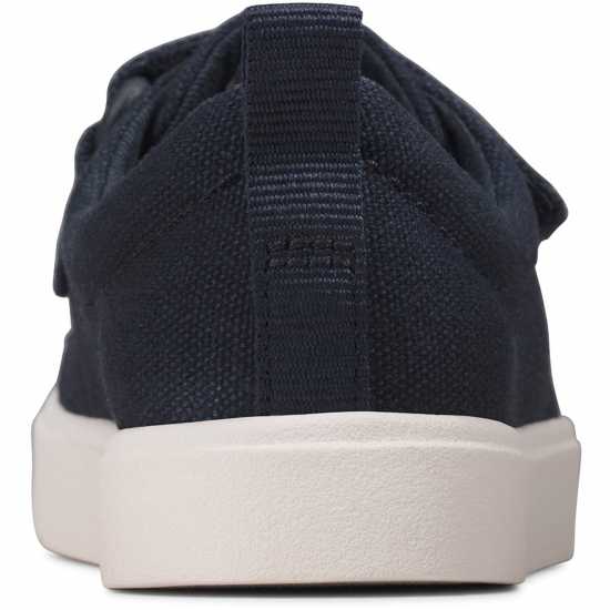 Clarks City Bright Sneakers Тъмносин плат Детски платненки и гуменки
