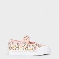 Vans Kids' Mary Jane Romantic Floral Pink/multi Canvas Trainers  