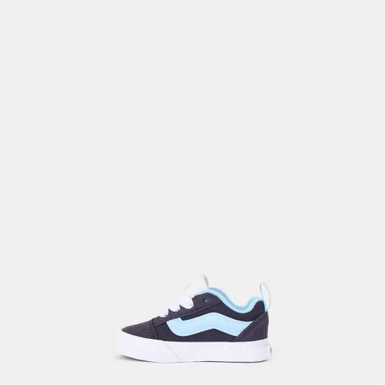 Vans Knu Skool Elastic Lace Retro Sport Childs Grey/Blue 