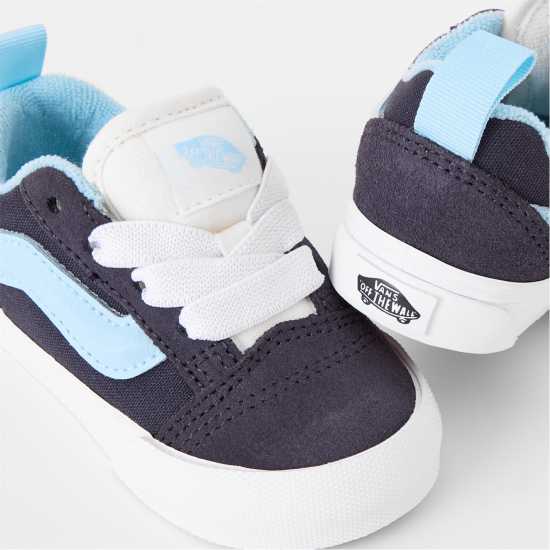 Vans Knu Skool Elastic Lace Retro Sport Childs Grey/Blue 