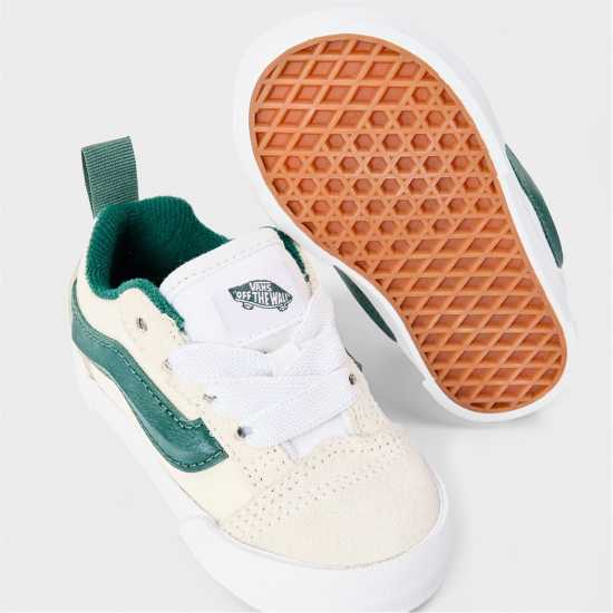 Vans Knu Skool Elastic Lace Retro Sport Childs Green/Mallow 