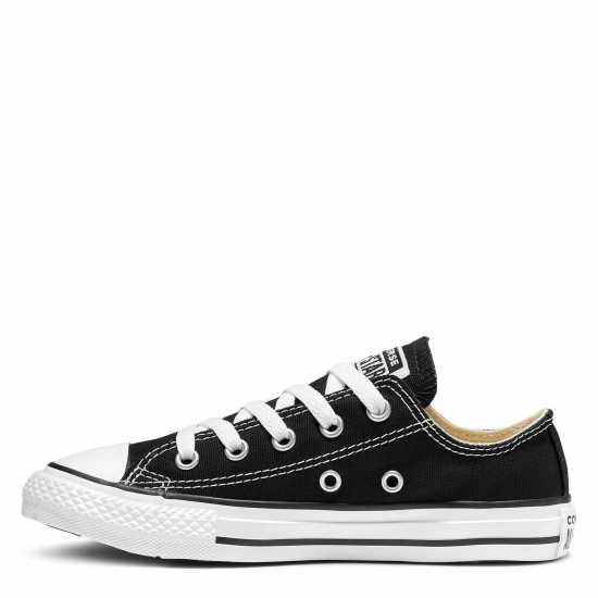 Converse Детски Маратонки Chuck Taylor Ox Infants Trainers Черно 001 Converse Детски Маратонки Chuck Taylor Ox Infants Trainers Черно 001