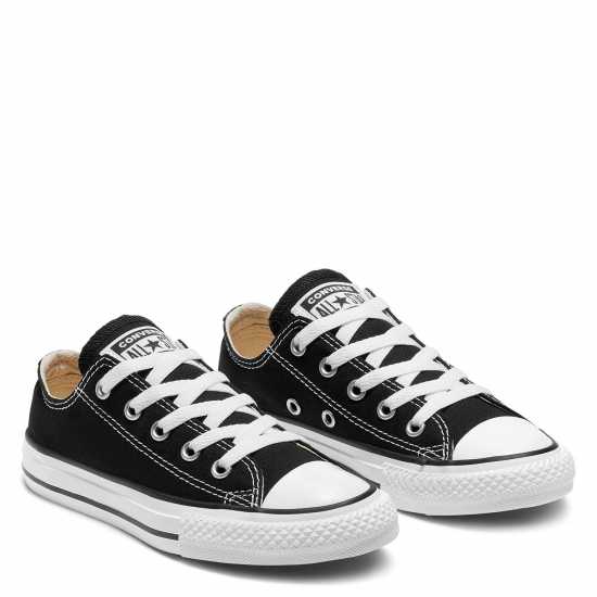Converse Детски Маратонки Chuck Taylor Ox Infants Trainers Черно 001 Converse Детски Маратонки Chuck Taylor Ox Infants Trainers Черно 001