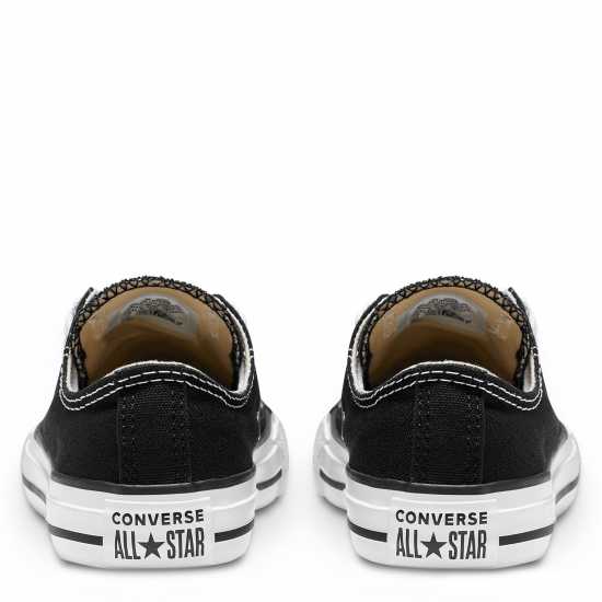 Converse Детски Маратонки Chuck Taylor Ox Infants Trainers Black 001 Бебешки обувки и маратонки