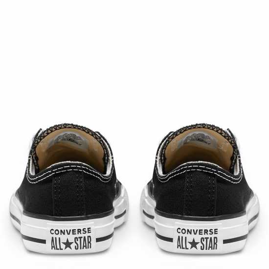 Converse Детски Маратонки Chuck Taylor Ox Infants Trainers Черно 001 Converse Детски Маратонки Chuck Taylor Ox Infants Trainers Черно 001