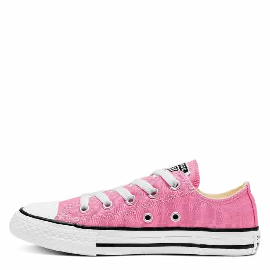 Converse Детски Маратонки Chuck Taylor Ox Infants Trainers Розово 650 Converse Детски Маратонки Chuck Taylor Ox Infants Trainers Розово 650