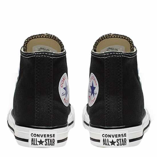 Converse Chuck Hi Top Trainers Black 001 - Бебешки обувки и маратонки
