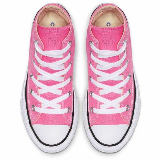 Converse Chuck Hi Top Trainers Розово 650 