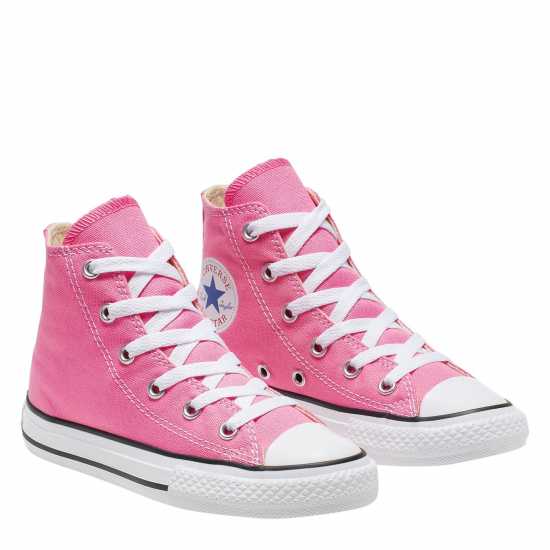 Converse Chuck Hi Top Trainers Pink 650 Бебешки обувки и маратонки
