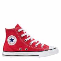 Converse Chuck Hi Top Trainers Red 600 Бебешки обувки и маратонки