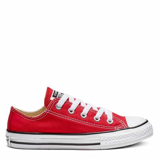 Детски платненки и гуменки Converse Lifestyle Chuck Low Cut Canvas Червено 600 Converse Lifestyle Chuck Low Cut Canvas Червено 600 Детски платненки и гуменки