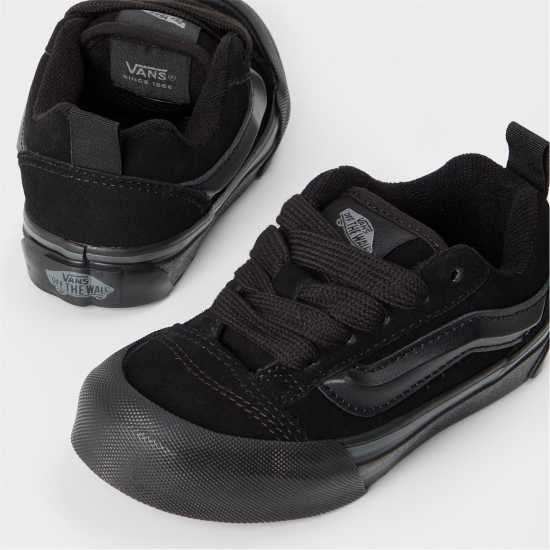 Vans Ниски Маратонки Kids' Knu Skool Black/castlerock Canvas Low Trainers  