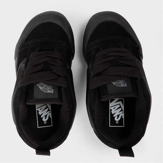 Vans Ниски Маратонки Kids' Knu Skool Black/castlerock Canvas Low Trainers  