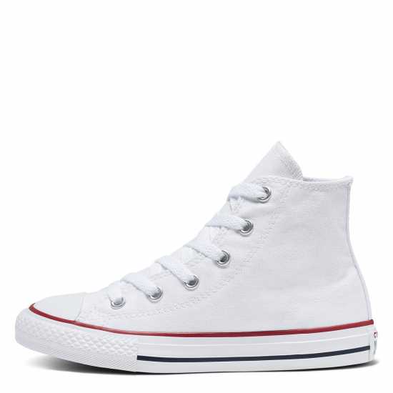 Converse Платнени Обувки Chuck High Cut Canvas Shoes Бяло 102 Детски платненки и гуменки