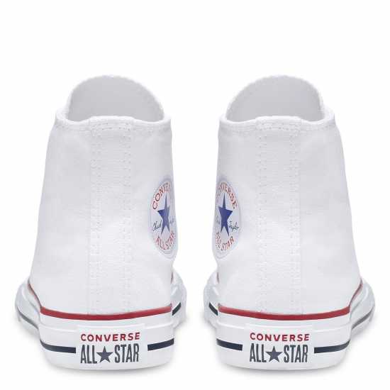 Converse Платнени Обувки Chuck High Cut Canvas Shoes Бяло 102 Детски платненки и гуменки