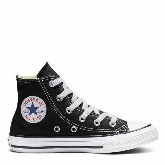 Converse Платнени Обувки Chuck High Cut Canvas Shoes Черно 001 Детски платненки и гуменки
