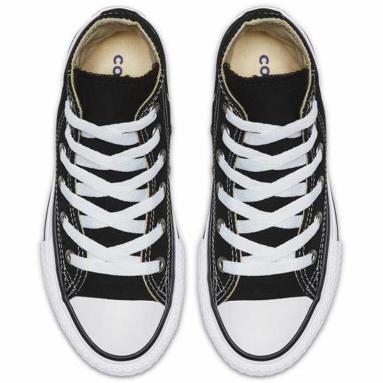 Converse Платнени Обувки Chuck High Cut Canvas Shoes Черно 001 Детски платненки и гуменки