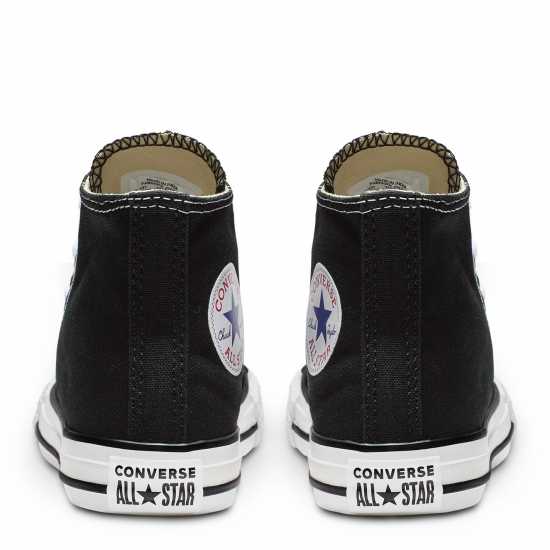 Converse Платнени Обувки Chuck High Cut Canvas Shoes Черно 001 Детски платненки и гуменки