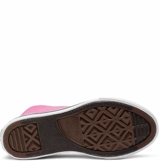 Converse Платнени Обувки Chuck High Cut Canvas Shoes Розово 650 Детски платненки и гуменки