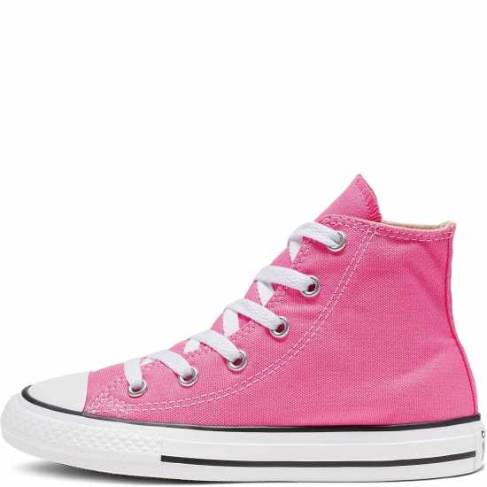 Converse Платнени Обувки Chuck High Cut Canvas Shoes Розово 650 Детски платненки и гуменки