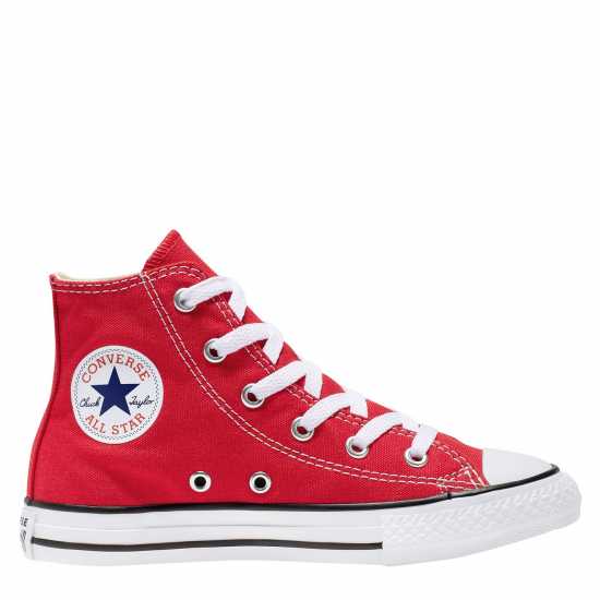Детски платненки и гуменки Converse Платнени Обувки Chuck High Cut Canvas Shoes Червено 600 Converse Платнени Обувки Chuck High Cut Canvas Shoes Червено 600 Детски платненки и гуменки
