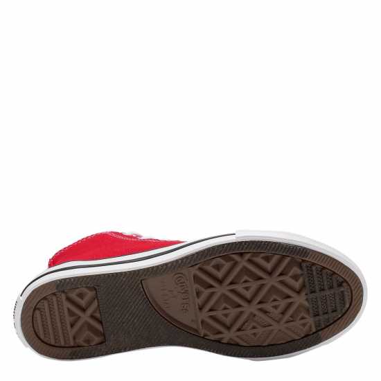 Детски платненки и гуменки Converse Платнени Обувки Chuck High Cut Canvas Shoes Червено 600 Converse Платнени Обувки Chuck High Cut Canvas Shoes Червено 600 Детски платненки и гуменки