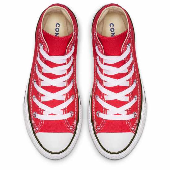Детски платненки и гуменки Converse Платнени Обувки Chuck High Cut Canvas Shoes Червено 600 Converse Платнени Обувки Chuck High Cut Canvas Shoes Червено 600 Детски платненки и гуменки