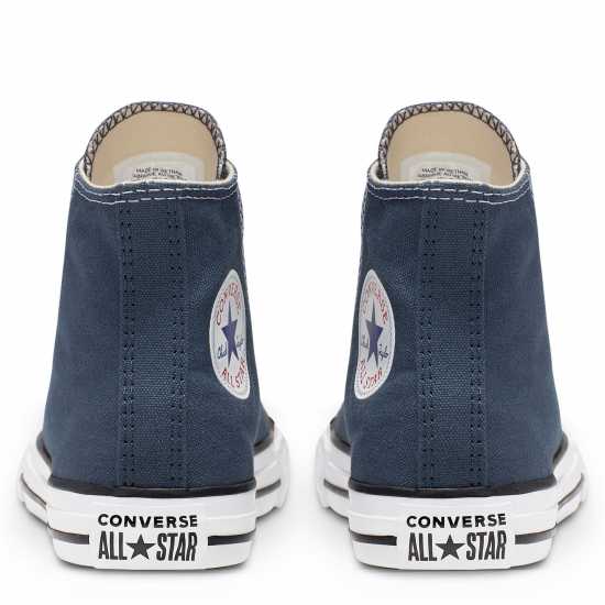 Converse Платнени Обувки Chuck High Cut Canvas Shoes Нави 410 Детски платненки и гуменки
