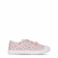Charm Lace Canvas Trainers