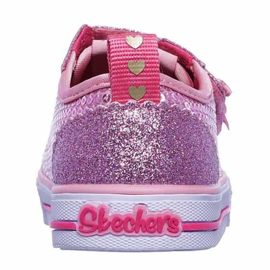 Детски платненки и гуменки Skechers Twinkle Toes Itsy Bitsy Shoes Infant Girls Розово Skechers Twinkle Toes Itsy Bitsy Shoes Infant Girls Розово Детски платненки и гуменки