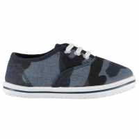Sale Slazenger Infants Canvas Pumps Camo Детски платненки и гуменки