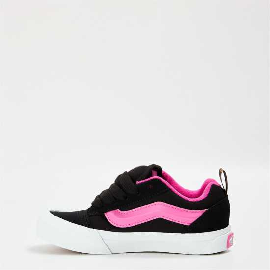 Vans Unisex Kids' Knu Skool Leopard Pop Black/multi Canvas Trainers Vans Unisex Kids' Knu Skool Leopard Pop Black/multi Canvas Trainers