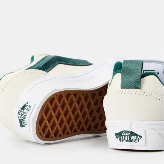 Vans Kids' Knu Skool Retro Sport Green/marshma Canvas Trainers  