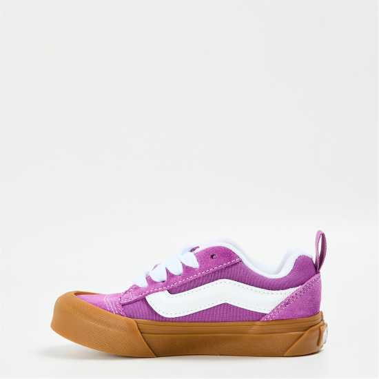 Vans Unisex Kids' Knu Skool Retro Sport Green/Marshma Canvas Trainers Willowherb 