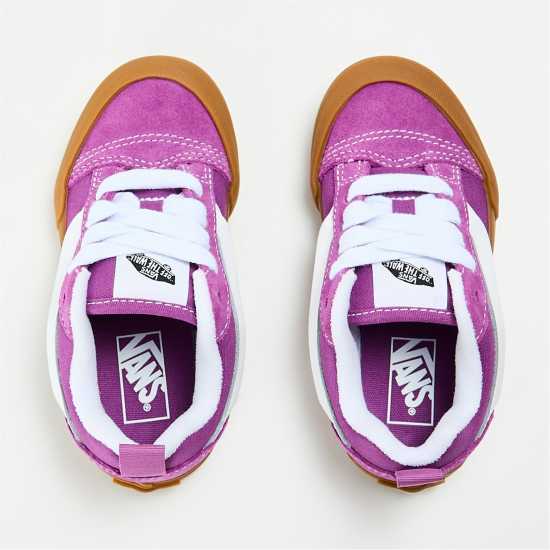 Vans Unisex Kids' Knu Skool Retro Sport Green/Marshma Canvas Trainers Willowherb 