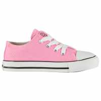 Soulcal Платнени Обувки Low Infants Canvas Shoes Pink Детски маратонки