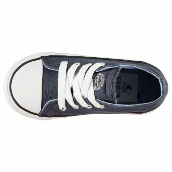 Детски платненки и гуменки Soulcal Детски Платнени Обувки Low Canvas Shoes Infants Морска синьо Soulcal Детски Платнени Обувки Low Canvas Shoes Infants Морска синьо Детски платненки и гуменки