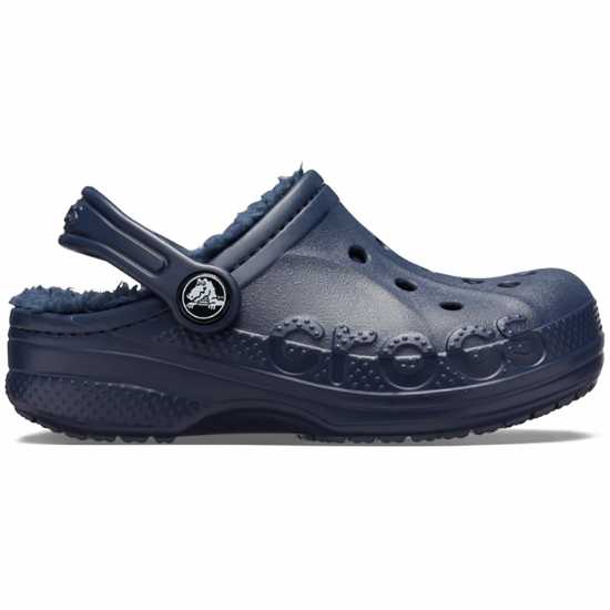 Чехли Crocs Baya Lined Clogs Childrens Морска синьо Crocs Baya Lined Clogs Childrens Морска синьо Чехли