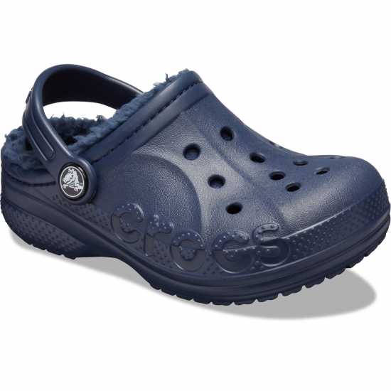 Чехли Crocs Baya Lined Clogs Childrens Морска синьо Crocs Baya Lined Clogs Childrens Морска синьо Чехли