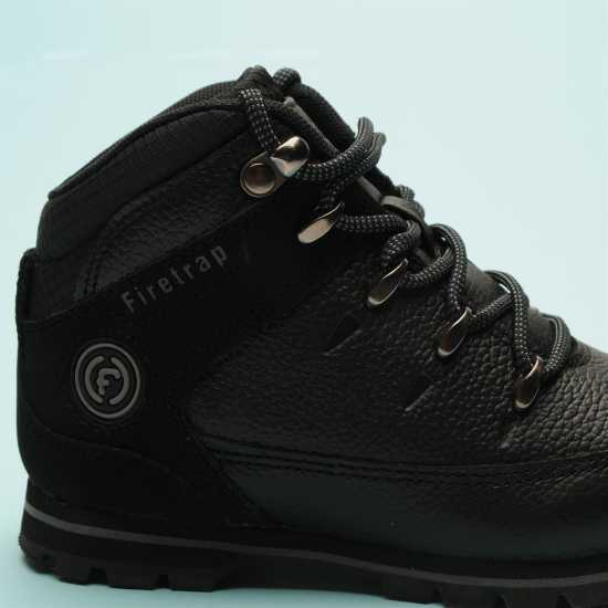 Firetrap Боти Rhino Boots Childrens Черно/Черно Детски ботуши