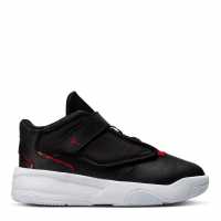 Air Jordan Max Aura 4 Little Kids' Shoes Black/Red/White Мъжки баскетболни маратонки