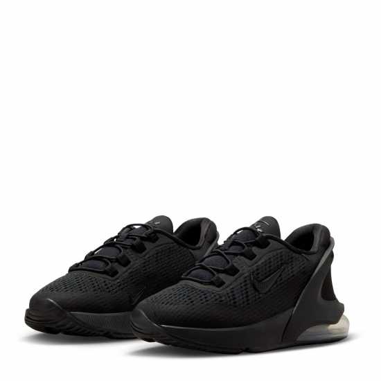 Nike Air Max 270 GO Little Kids' Shoes Triple Black Детски маратонки