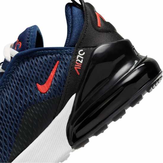 Nike Детски Маратонки Air Max 270 Childrens Trainers Navy/Red Детски маратонки