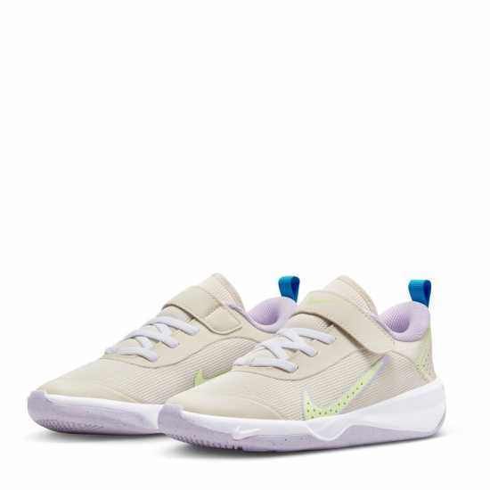 Nike Omni Multi-Court Shoes Light Orewood Brown/Lilac Детски маратонки