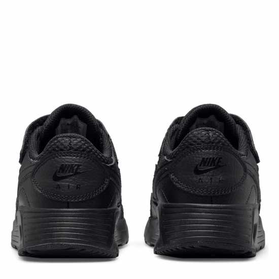 Nike Air Max SC Little Kids' Shoe Triple Black Детски маратонки